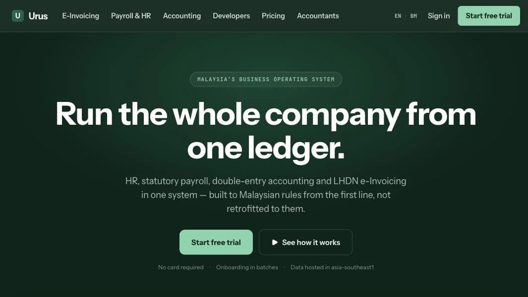 UrusHQ production system
